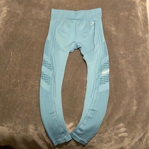 Blue work out leggings